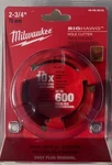 Milwaukee 49-56-9016 Big Hawg Hole Cutter 2-3/4" 70 Mm. Fixed Price $20.00.