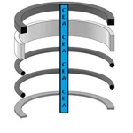 RE17099 Steering Cylinder Seal Kit Fits John Deere 646C. Fixed Price $11.58.