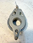 Lewmar 80MM Single Racing Block W/ Becket Sheave Swivel Line 1/2". Fixed Price $90.00.