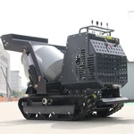 Free Ship 13.5HP B&s Gas Tracked Concrete Mixer Truck Compact In Usa Warehouse. Fixed Price $4799.00.