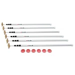 Spring Loaded Poles 12 Foot Dust Barriers Pack Of SLP6 Zipwall Remodeling Work. Fixed Price $686.99.