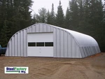 New Steel Factory Mfg A25X30X12 Metal Storage Building Farm Shelter Gambrel Arch. Fixed Price $10600.00.