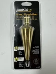 116 Johnson 16OZ Plumb Bob Jlt Durable Steel Tip 40-0676. Fixed Price $24.99.