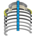 6661298 Stabilizer Cylinder Seal Kit Fits Bobcat 913. Fixed Price $28.07.
