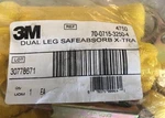 3M 4750/0241 Safeabsorb Dual Leg Elastic Combo Lanyard W/ Rebar Hooks 4'-6'. Fixed Price $44.00.