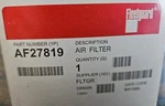 Fleetguard Air Filter Volvo - AF27819 New Oem. Fixed Price $55.00.