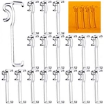 Blulu 3 Valance Clips Window Blind Hidden Inches, Transparent. Fixed Price $18.99.
