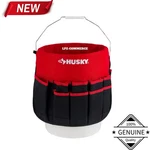 Husky 12 30-POCKET Heavy-duty Bucket Jockey Tool Bag For 5 Gal Storage. Fixed Price $25.00.