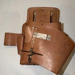 Genuine Action Leathercraft A-525 Construction Electrician Tool Belt. Fixed Price $17.00.