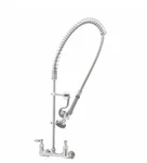 T&s Brass B-0133-B Wall-mounted Pre-rinse Assembly With 44" Hose And 18" Riser. Fixed Price $499.00.