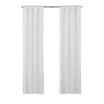 Solid Minimalist Blackout Thermal Liner Window Curtains Drapery 2-PANEL 27"X60". Fixed Price $23.99.
