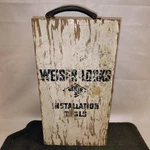 Vintage Weiser Locks Door Knob Boring Jig Installation Kit. Fixed Price $100.00.