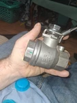 FNW220AG Stainless Steel 1" Ball Valve 150WSP CF8M 2000 Cwp. Fixed Price $40.00.