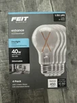 Feit Electric 40-WATT Equivalent A-style A19 Dimmable E26 Led Light Bulb. Fixed Price $10.00.