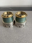 Pflueger Gold Medalist Spare Spools With Fishing Line Gear Ratio 5.2:1. Fixed Price $19.99.