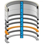 AH212585 Dozer Angle Cylinder Seal Kit Fits John Deere 750J. Fixed Price $65.47.