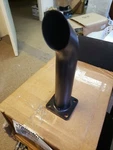Caterpillar 12 Inch Steel Exhaust Pipe / Stack, Mountable, 492-1687, 239524 P,. Fixed Price $99.99.