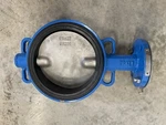 New Pratt 8" Butterfly Valve BF-8681 Rubber Seated Stainless Steel Disc R18. Fixed Price $250.00.