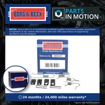 Hand Brake Shoe Fitting Kit Fits Nissan Qashqai J10 Rear 06 To 13 B&b Quality. Fixed Price $15.56.