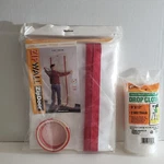 Nip Zipwall Zdc X 8.5' Zipdoor Comm'l Kit & Frost King 9 12 Mil Drop Cloth. Fixed Price $48.45.