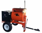 10 Cu FT.0 Towable Steel Drum Concrete Cement Mortar Plaster Mixer W/ 2 Hp. Fixed Price $5598.00.