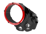 Clear Clutch Cover Oil Bath Red Ducabike Ducati Monster 696 2008 2014 04DA. Fixed Price $614.98.