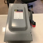 Square HU362 Non-fusible General Duty Safety Switch 60A 600V Type 1 Series F05. Fixed Price $110.00.