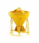 Weiss 002-1902 Gar-bro Round Gate Concrete Bucket Yellow 1/50 Die-cast Mib. Fixed Price $55.00.