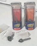 Bosch Precision Pro 1/8 X 7/16 Straight, 9/16 V- Groove, 2 Sharkbits Router. Fixed Price $30.90.
