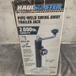 Haul Master 2,000LB Pipe-weld Swing Away Trailer Jack 10.5 To 20.75 Lift Range. Fixed Price $45.00.