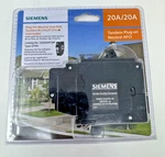 Siemens Q2020AFCNP 20A/20A Tandem Plug-on Neutral Afci Circuit Breaker Type Qtan. Fixed Price $82.96.
