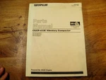 Caterpillar CS433E CP433E Vibratory Soil Compactor Parts Manual Asn Asr. Fixed Price $39.99.