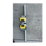 Msa Adjustable Beam Anchor Safety Locking Bar With Yellow Clamps. Fixed Price $150.00.