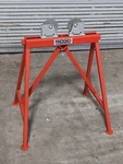 Ridgid Pipe Stand W/ Adjustable Steel Roller Heads 1/4" To 36" Capacity 64642. Fixed Price $174.37.