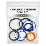 Hydraulic Cylinder Seal Kit Fits Jcb Backhoe 214E 210S 208S 3CX 4CX 991/0010. Fixed Price $25.99.