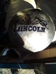 Rare Lincoln Welding Trailer Hub Cap. Fixed Price $500.00.