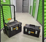 Dewalt DS450 On Wheels ++ DS300 Mobile Storage Box. Fixed Price $120.00.