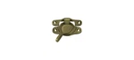 Deltana WLS9U5 Window Sash Lock; 1-1/16" X 3"; Antique Brass Finish. Fixed Price $25.05.