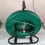 Greenlee 4542-150 3/16"X150' Fiberglass Fish Tape & Reel Stand Used. Fixed Price $199.95.