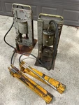 Regent Tools Steel Pipe Squeezer 3 -4 Hydraulic Pump Lot Of 2. Fixed Price $2395.00.