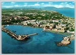 Fort Nicholas Mandraki Harbor Waterfront Rhodes Greece Postcard. Fixed Price $5.95.