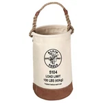 Klein Tools 5104 Bucket Bag,canvas,straight Wall,offwhite 2DFN6. Fixed Price $121.35.