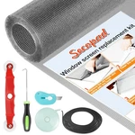 Secopad Window Screen Door Repair Kit, 39" X 78" Mesh Replacement.... Fixed Price $18.31.