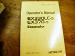 Hitachi EX330LC-5 EX370-5 Operators Manual 20001 -up. Fixed Price $65.00.