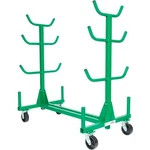 Greenlee 668 Mobile Conduit And Pipe Rack With Casters, 1000 Lb. Capacity. Fixed Price $2437.35.