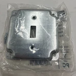 Qty 10 Hubell Raco 800C 4" Square Metal Electrical Box Cover Toggle Switch. Fixed Price $24.56.