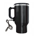 Brentwood 16OZ Electric Travel Coffee Mug With Car Plug Insulated Design. Fixed Price $39.01.