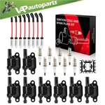8 For 09-13 Chevy Gmc Square Ignition Coil & Iridium Spark Plugs Wires UF413. Fixed Price $113.99.