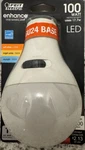 Feit Electric Enhance 100-WATT Adjustable White Led W/GU24 Twist Lock Base. Fixed Price $8.99.