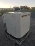 Used 25-HP Ingersoll-rand Rotary Air Compressor Skid Mount. Fixed Price $4900.00.